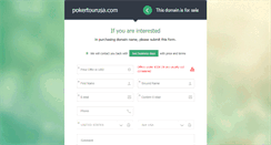 Desktop Screenshot of pokertourusa.com